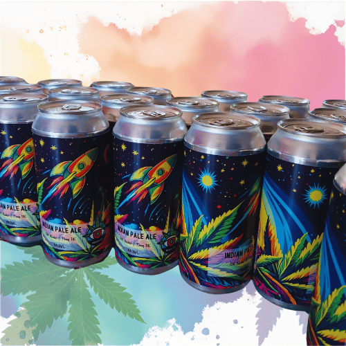 Zero Alcohol IPA Beer 75mg