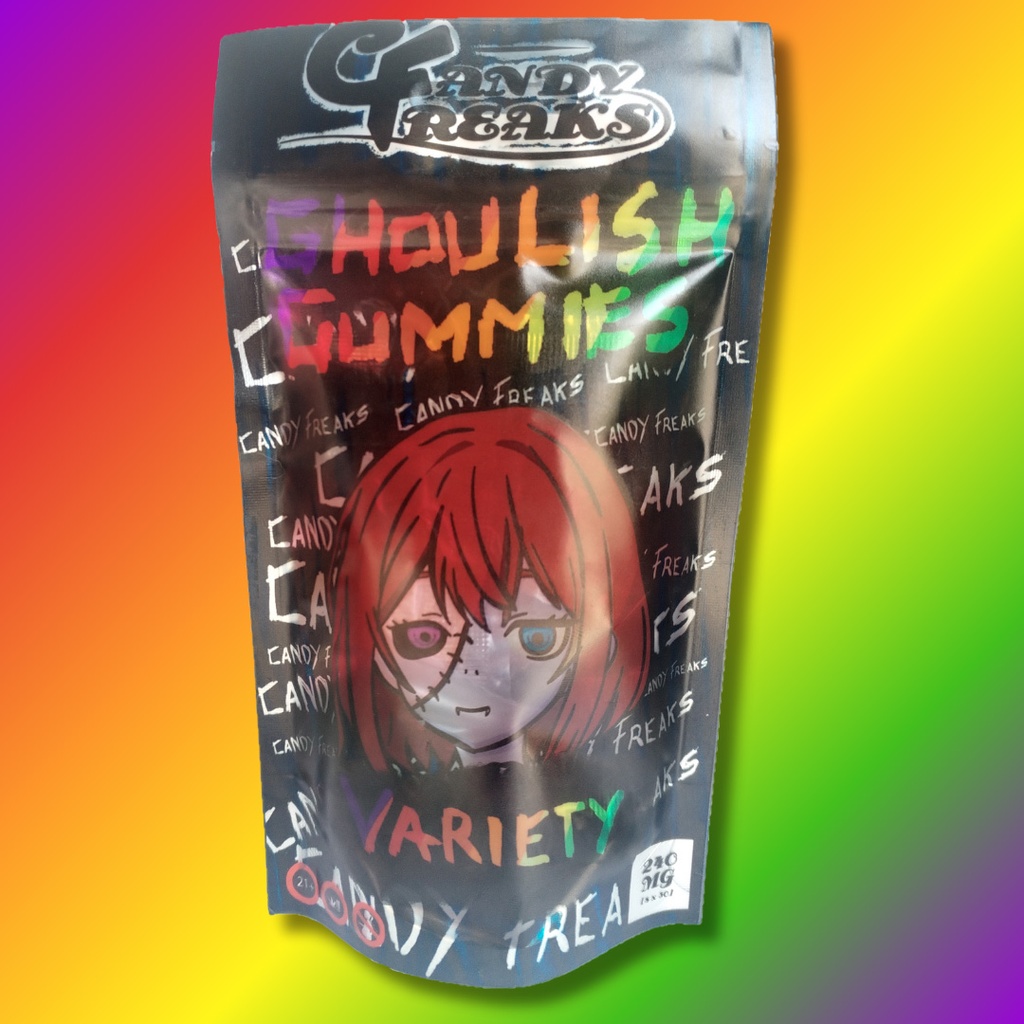 Candy Freaks Ghoulish Gummies - Variety 240mg (8x30mg)