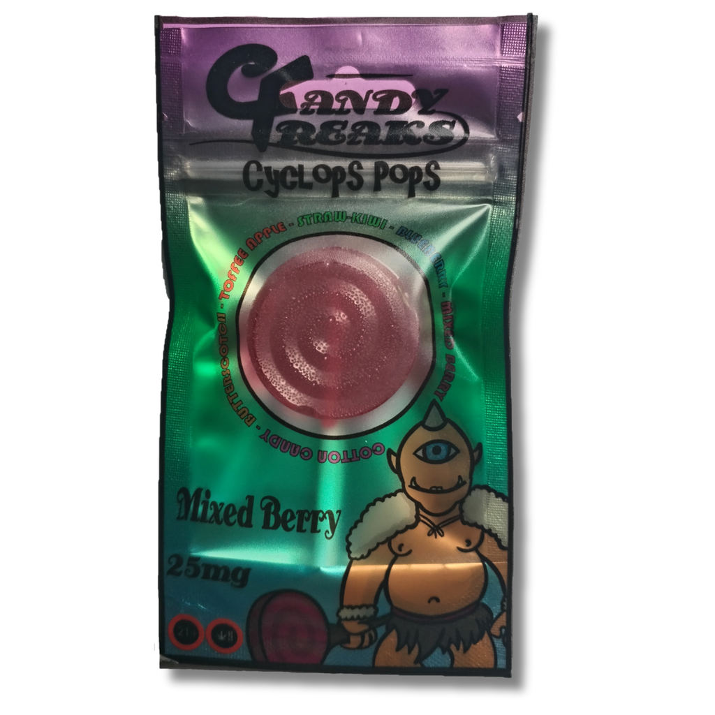 Candy Freaks Cyclops Pops 25mg - Mixed Berry